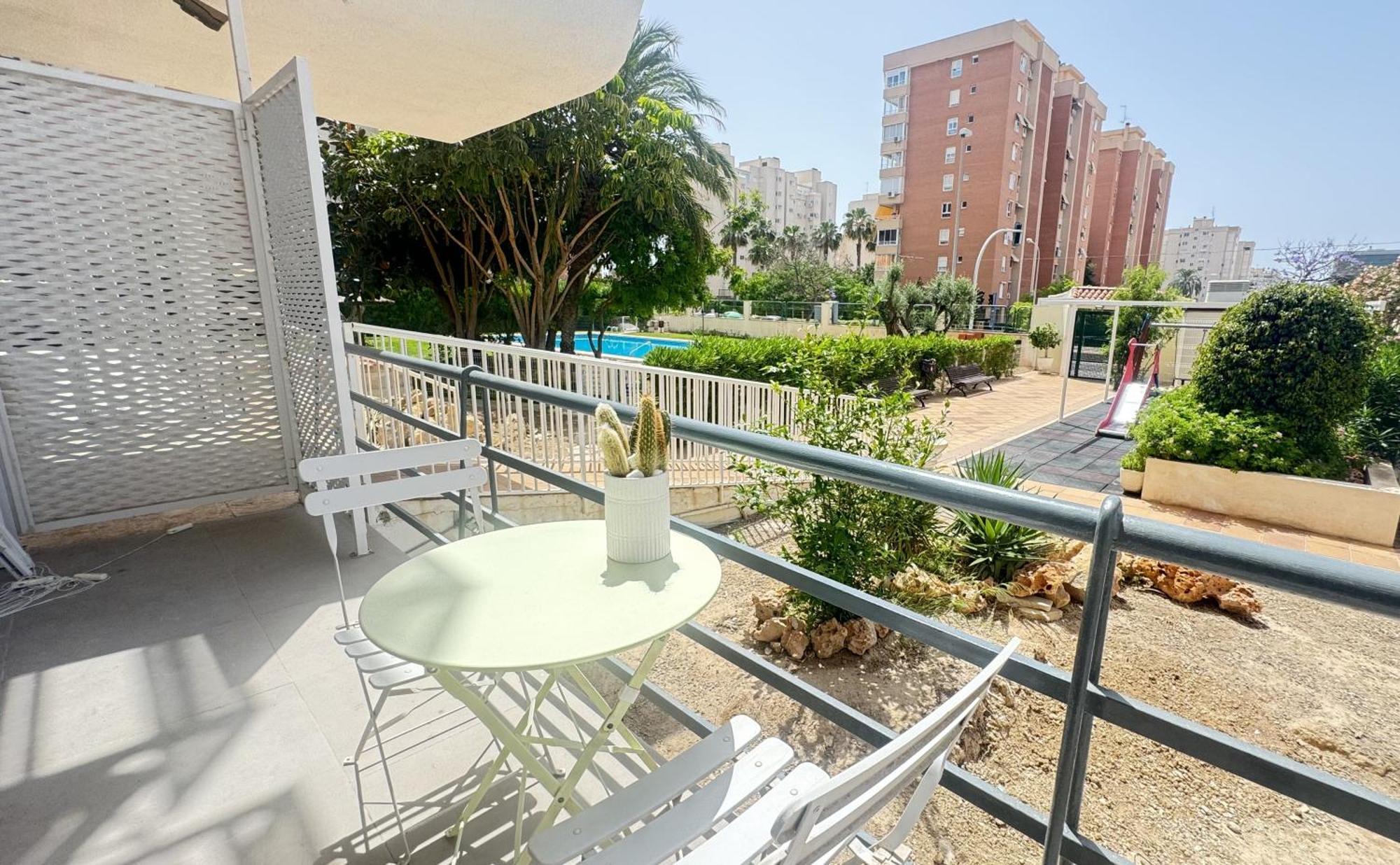 Estudio Con Piscina Alicante Buitenkant foto